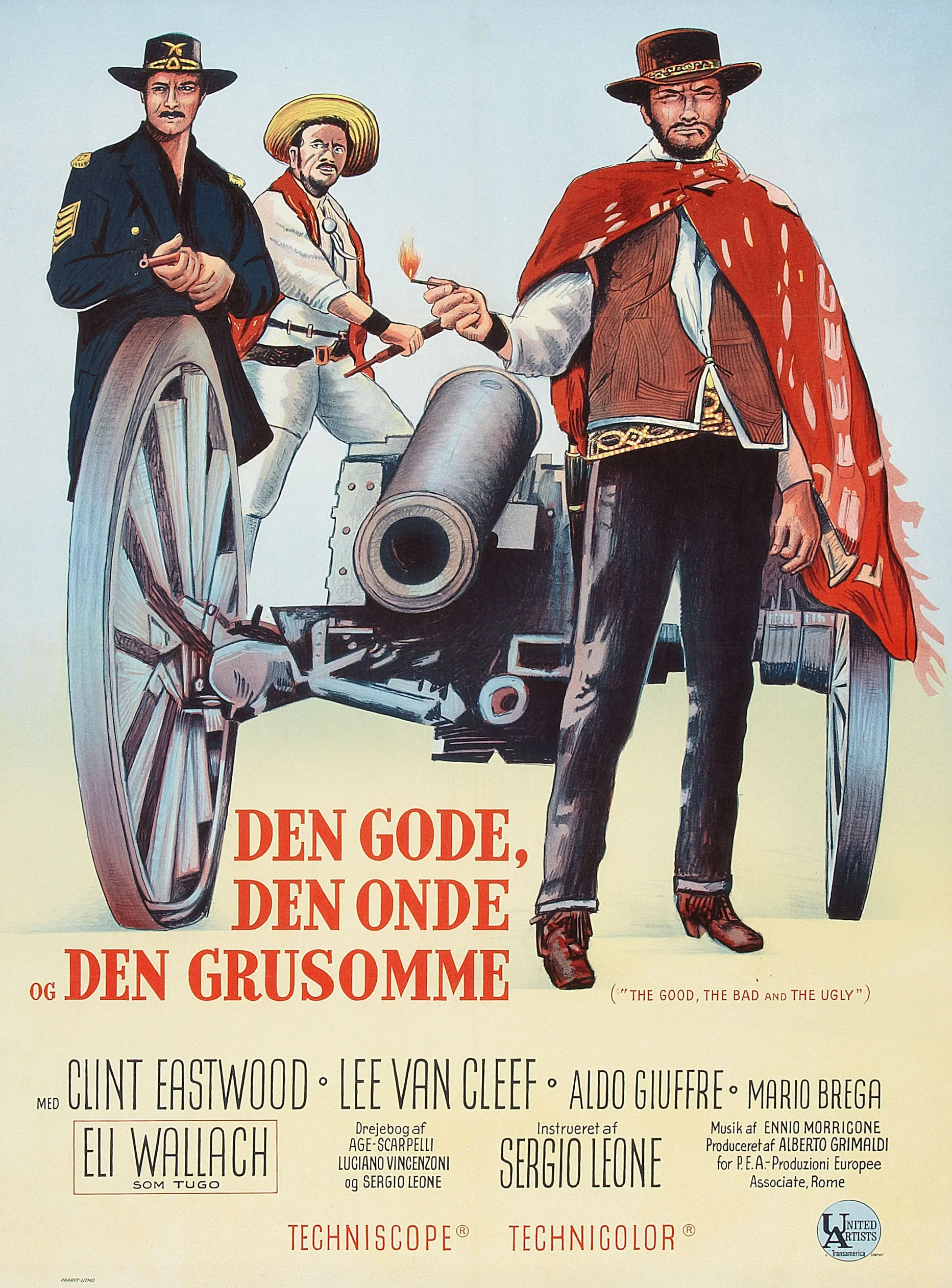 Смотреть Хороший, плохой, злой / Il buono, il brutto, il cattivo (1966) онлайн
