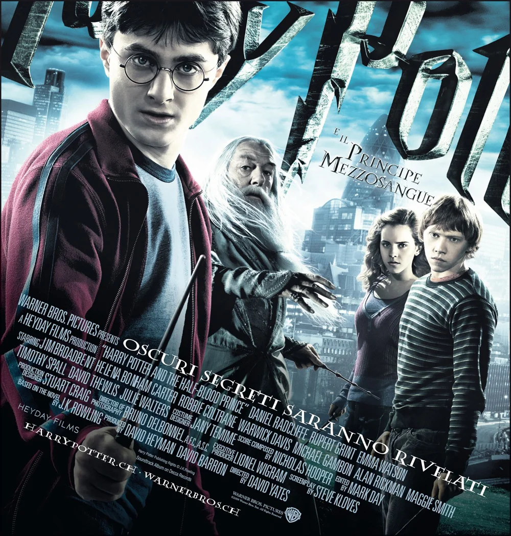 Смотреть Гарри Поттер и Принц-полукровка / Harry Potter and the Half-Blood Prince (2009) онлайн