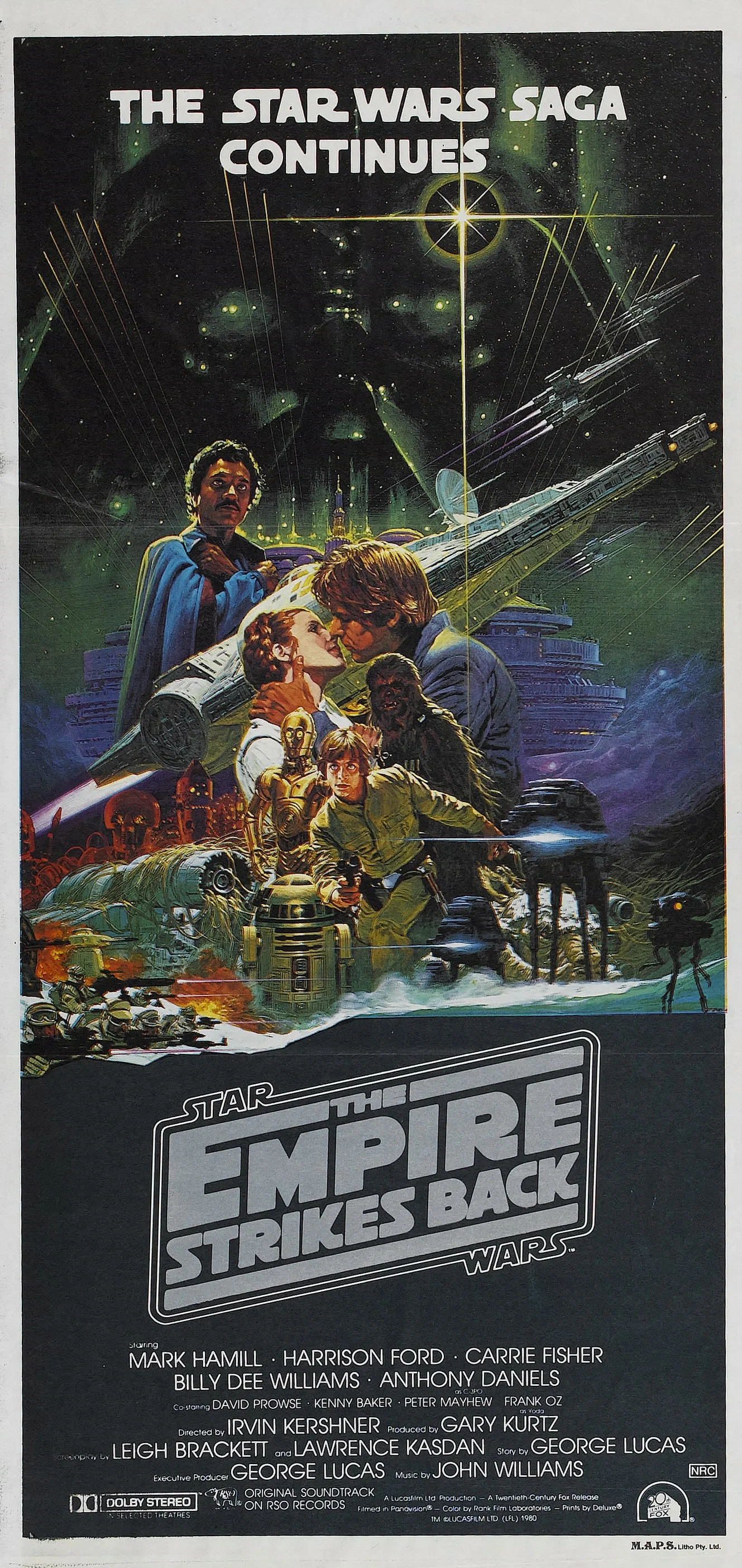 Смотреть Звёздные войны: Эпизод 5 — Империя наносит ответный удар / Star Wars: Episode V - The Empire Strikes Back (1980) онлайн