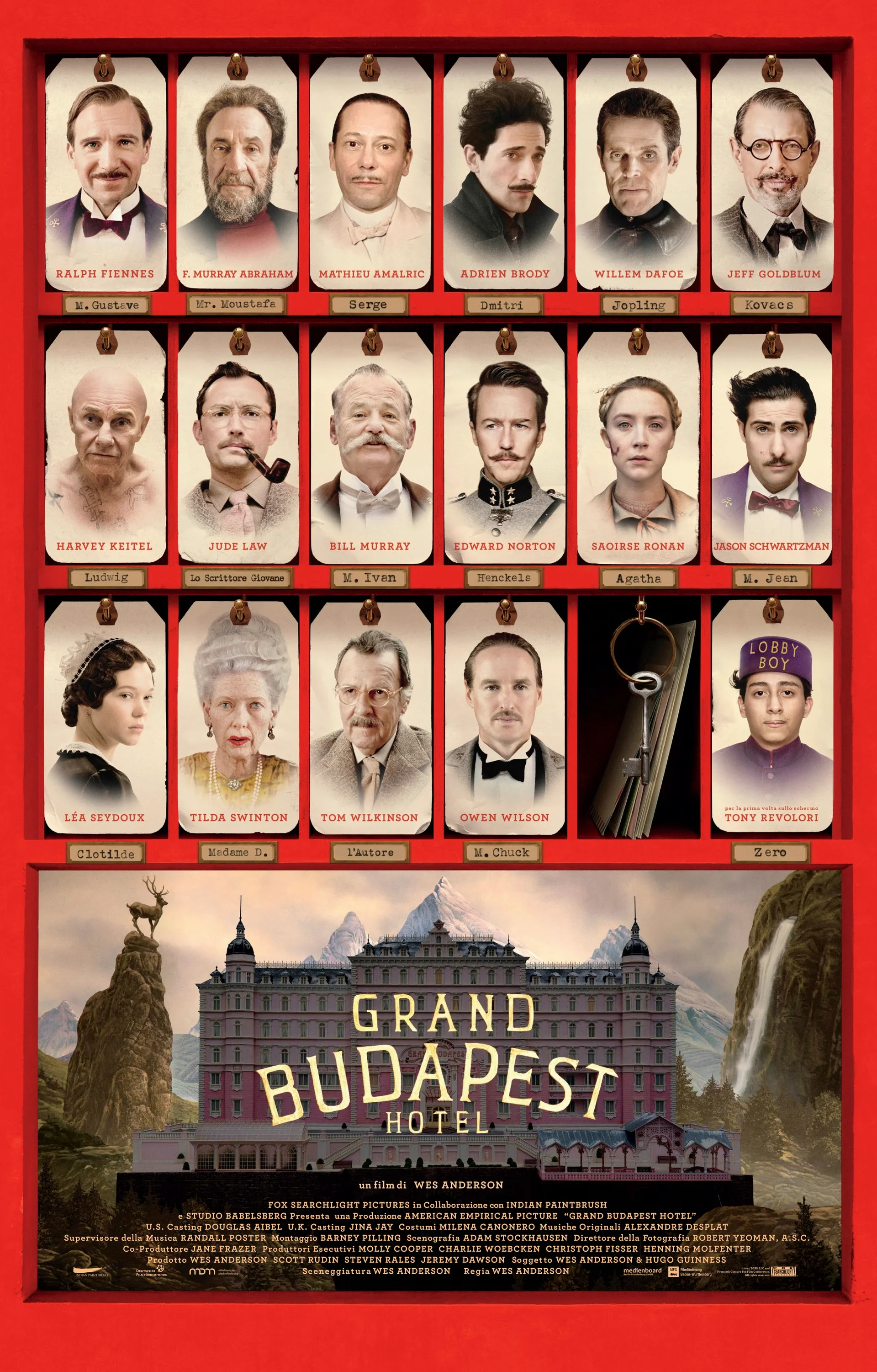 Смотреть Отель «Гранд Будапешт» / The Grand Budapest Hotel (2014) онлайн