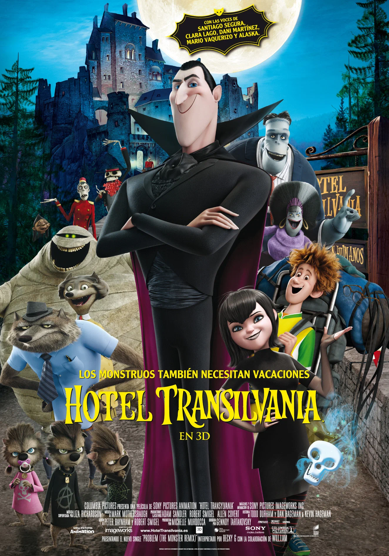 Смотреть Монстры на каникулах / Hotel Transylvania (2012) онлайн