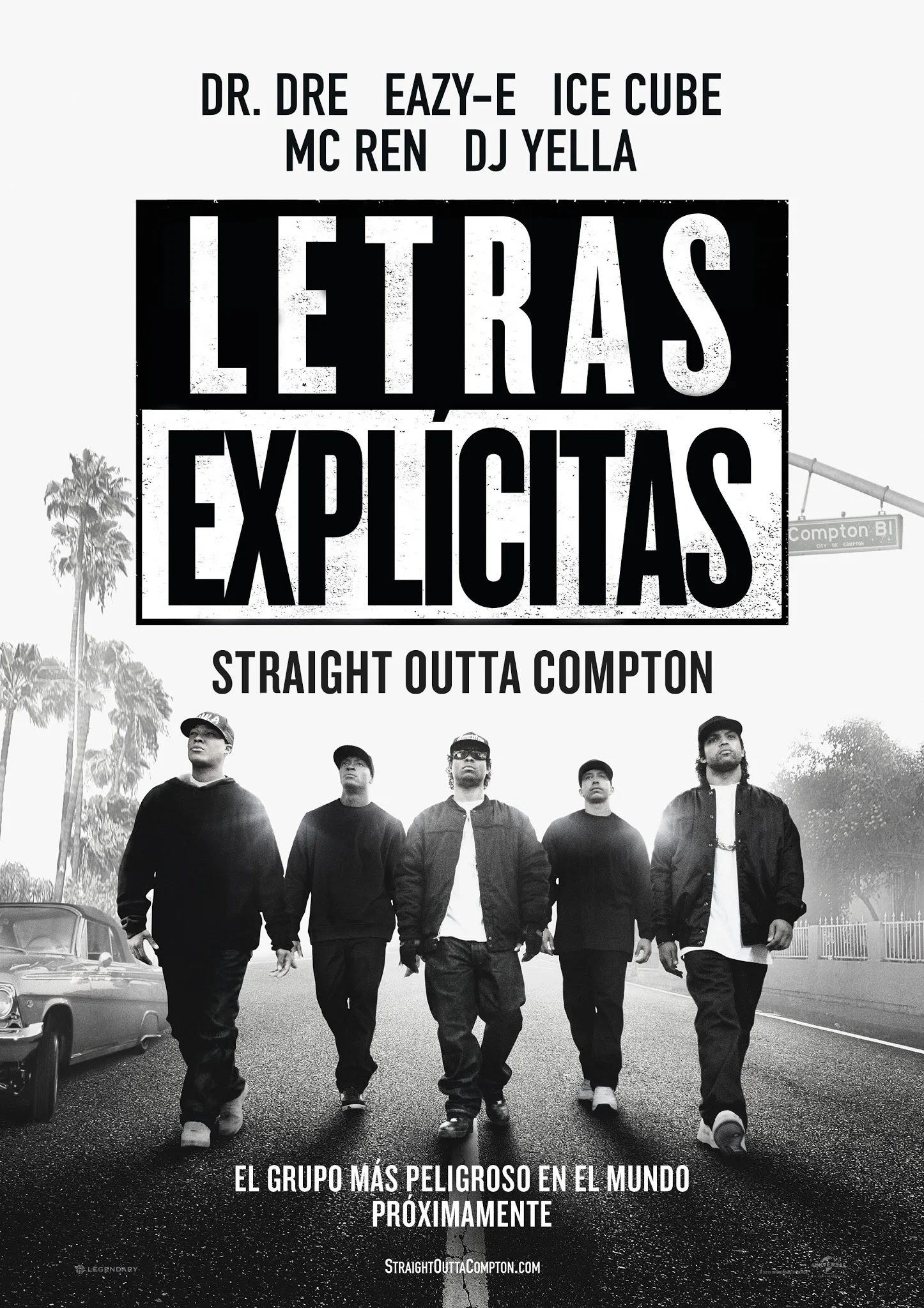 Смотреть Голос улиц / Straight Outta Compton (2015) онлайн