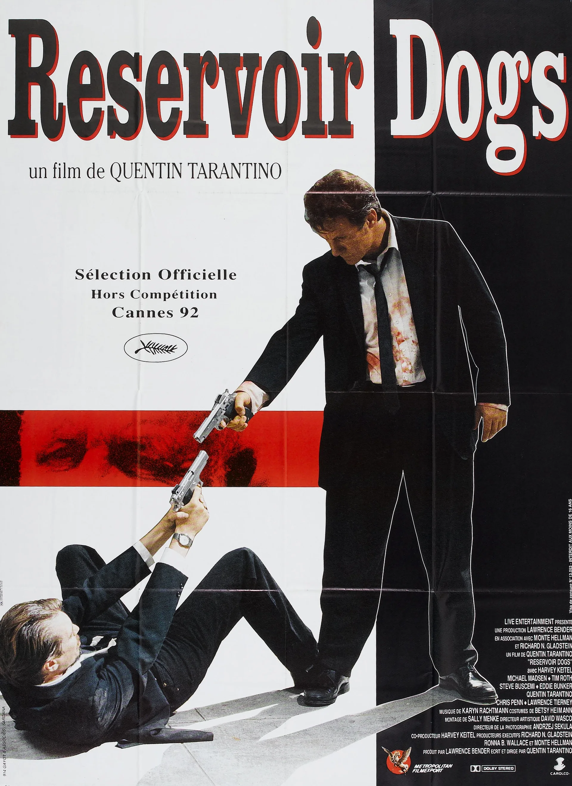 Смотреть Бешеные псы / Reservoir Dogs (1991) онлайн