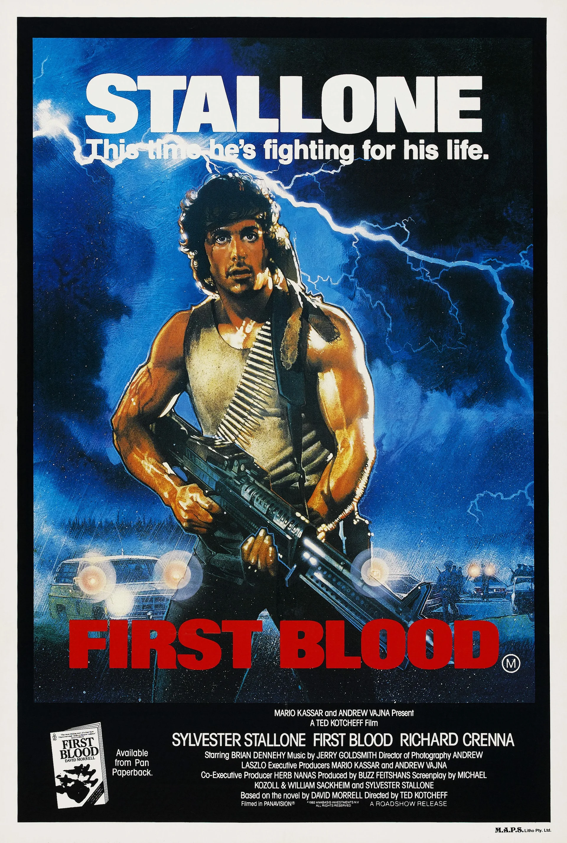 Смотреть Рэмбо: Первая кровь / First Blood (1982) онлайн