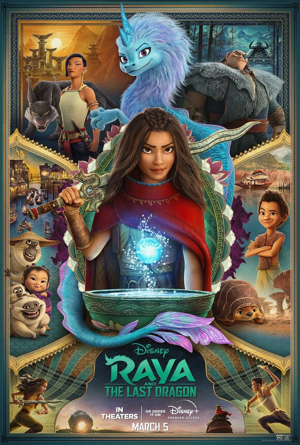 Смотреть Райя и последний дракон / Raya and the Last Dragon (2021) онлайн