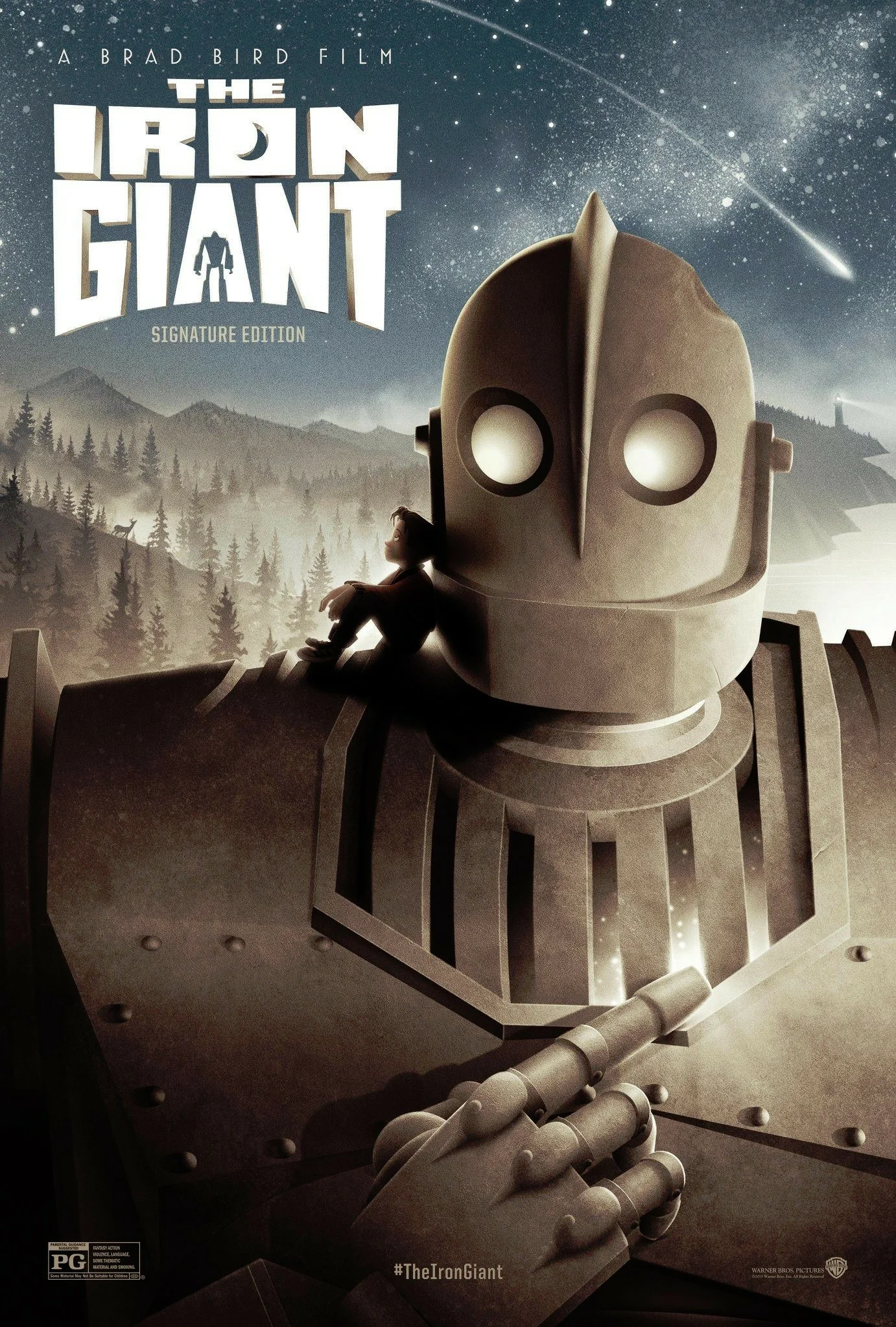 Смотреть Стальной гигант / The Iron Giant (1999) онлайн