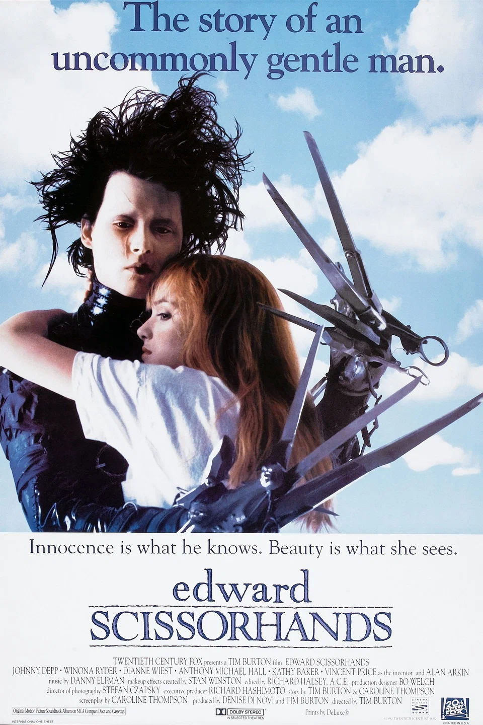 Смотреть Эдвард руки-ножницы / Edward Scissorhands (1990) онлайн