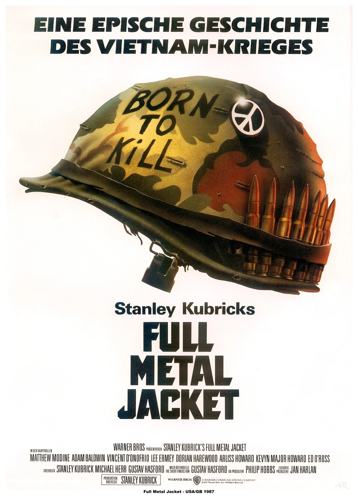 Смотреть Цельнометаллическая оболочка / Full Metal Jacket (1987) онлайн