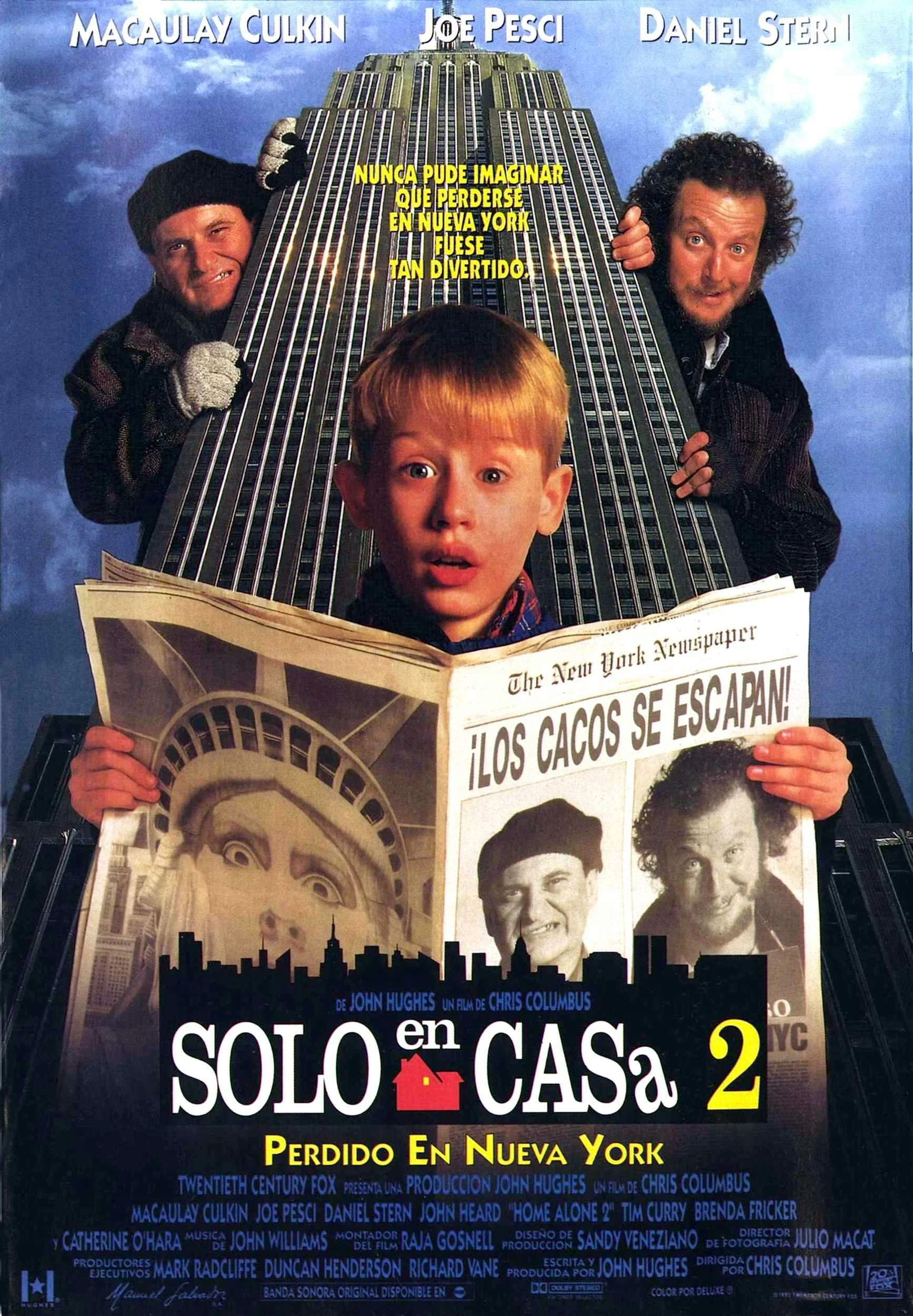 Смотреть Один дома 2: Затерянный в Нью-Йорке / Home Alone 2: Lost in New York (1992) онлайн