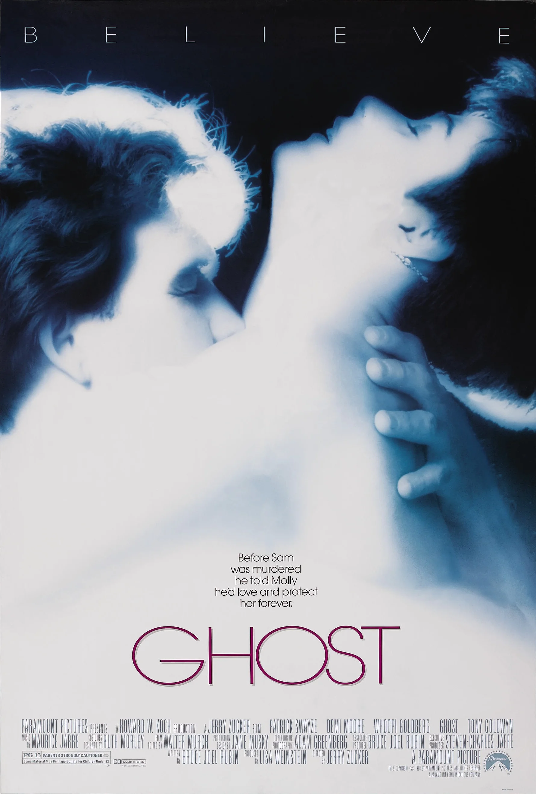 Смотреть Привидение / Ghost (1990) онлайн