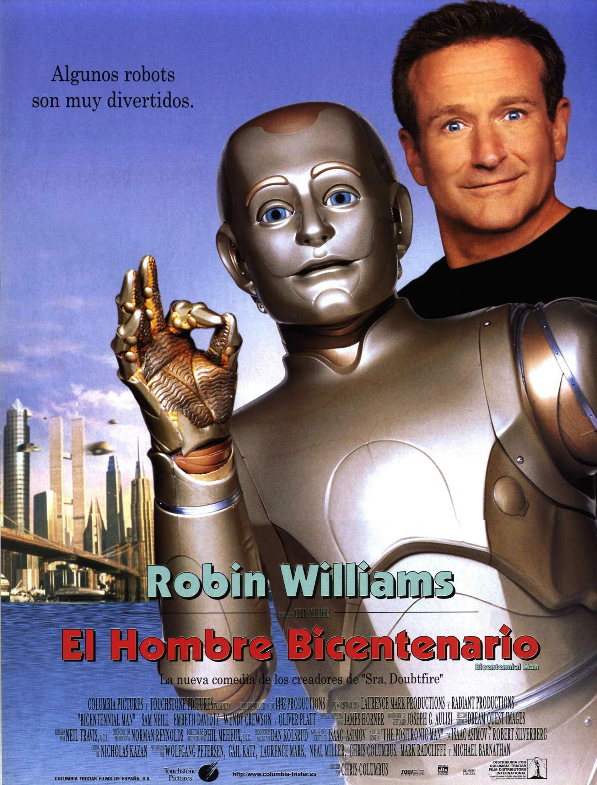 Смотреть Двухсотлетний человек / Bicentennial Man (1999) онлайн