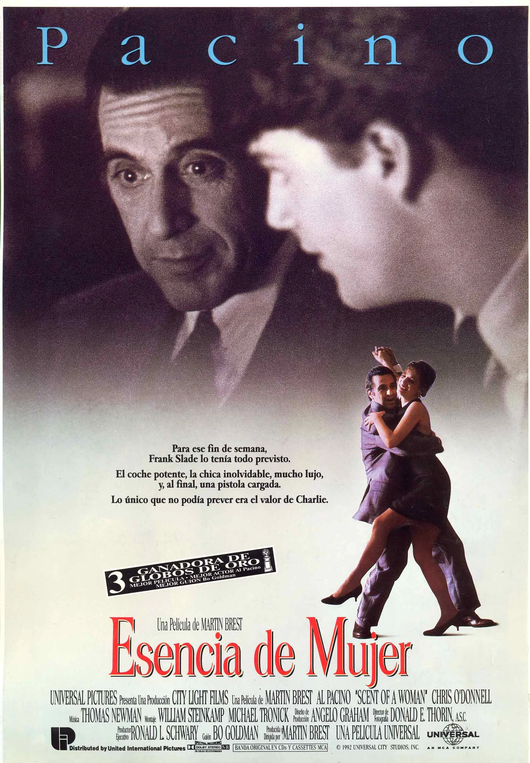 Смотреть Запах женщины / Scent of a Woman (1992) онлайн