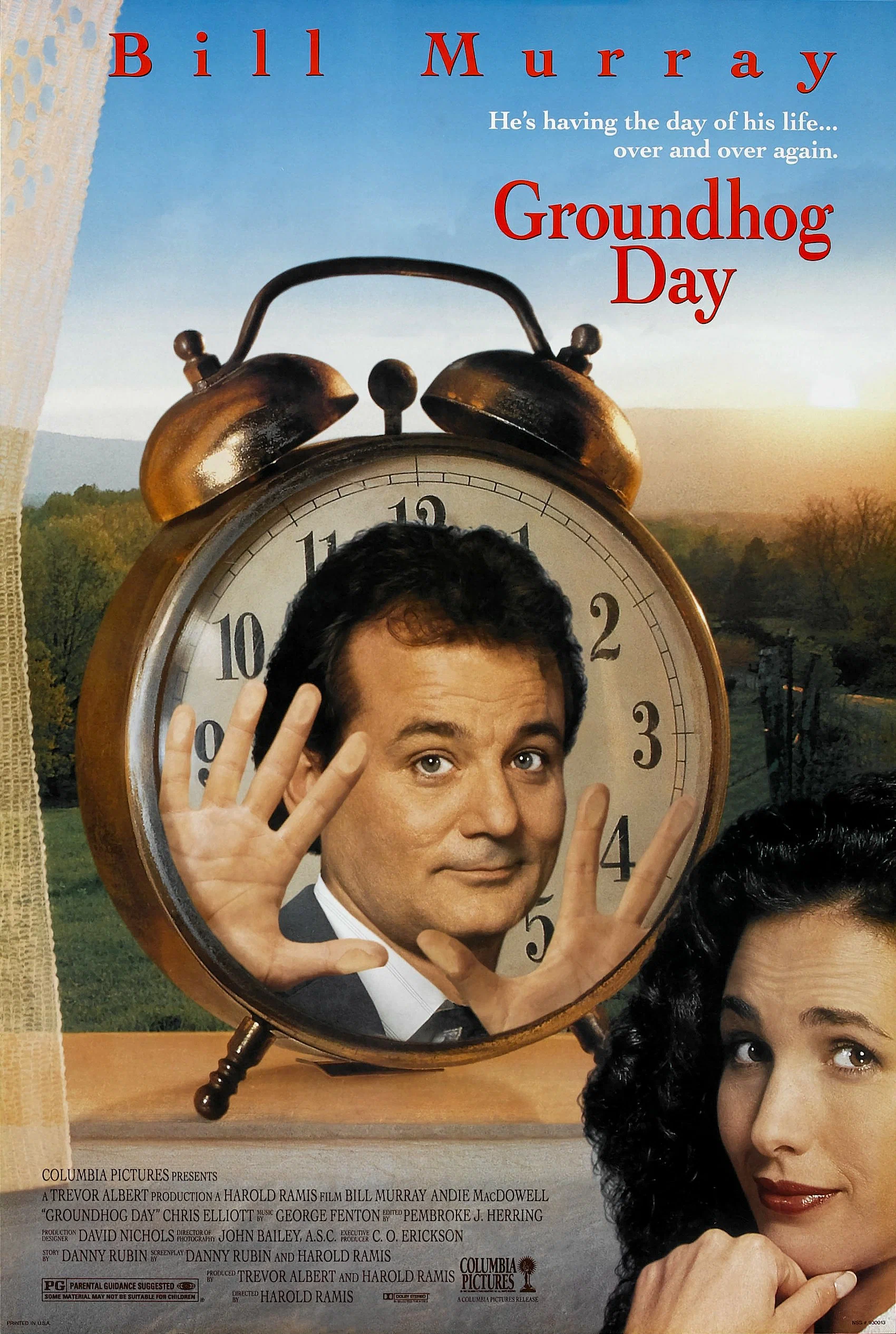 Смотреть Дeнь cypкa / Groundhog Day (1993) онлайн