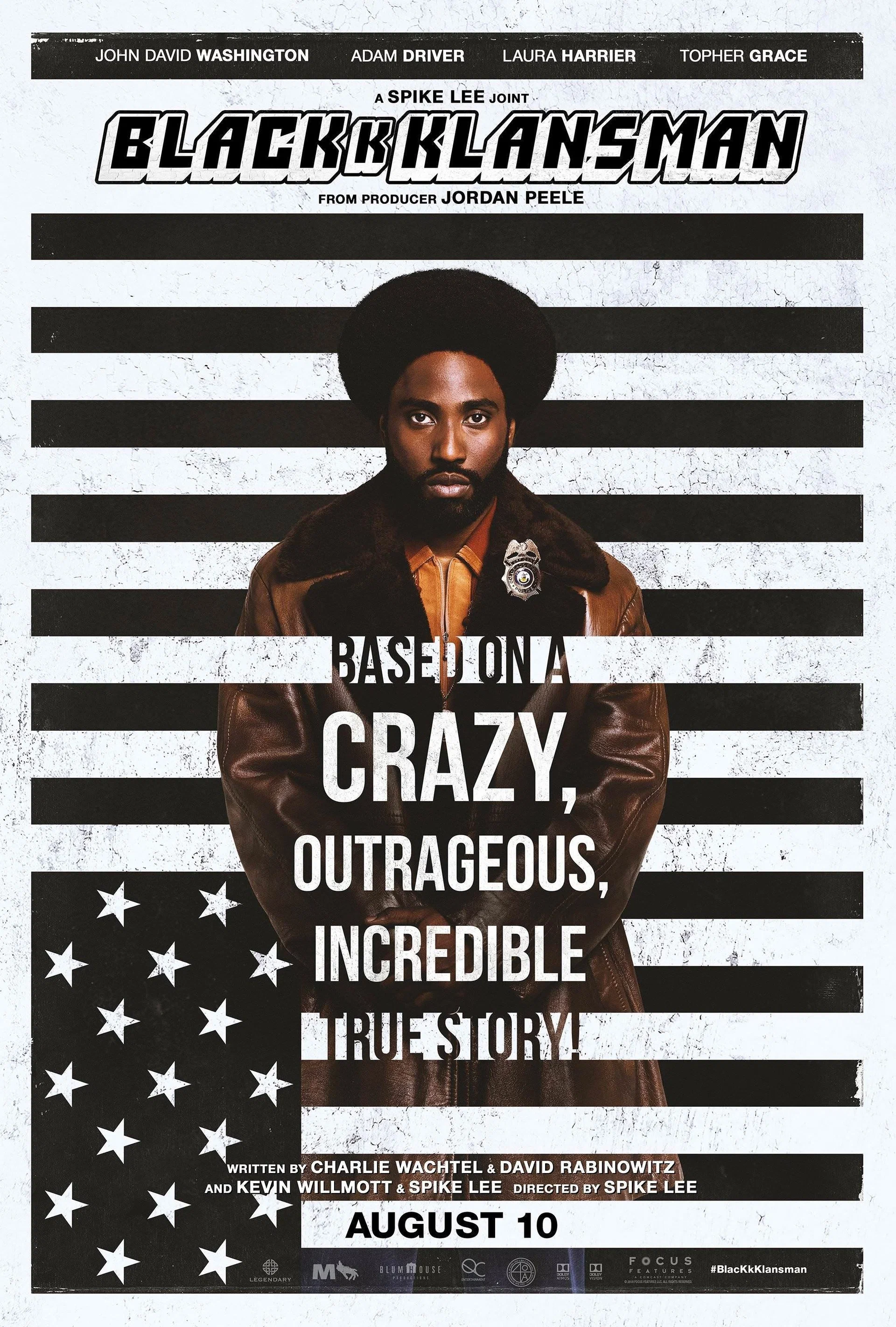 Смотреть Чёрный клановец / BlacKkKlansman (2018) онлайн