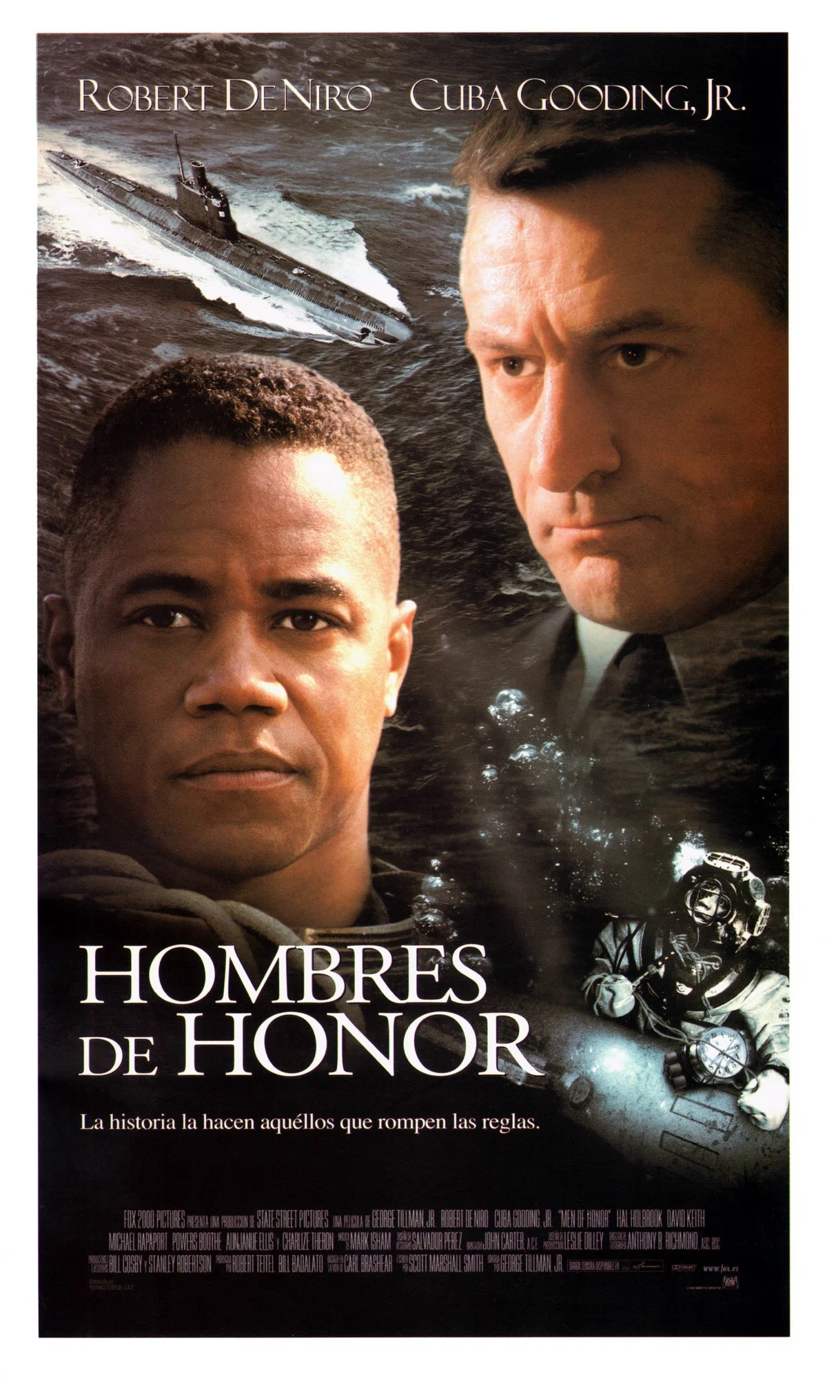 Смотреть Boенный ныpяльщик / Men of Honor (2000) онлайн