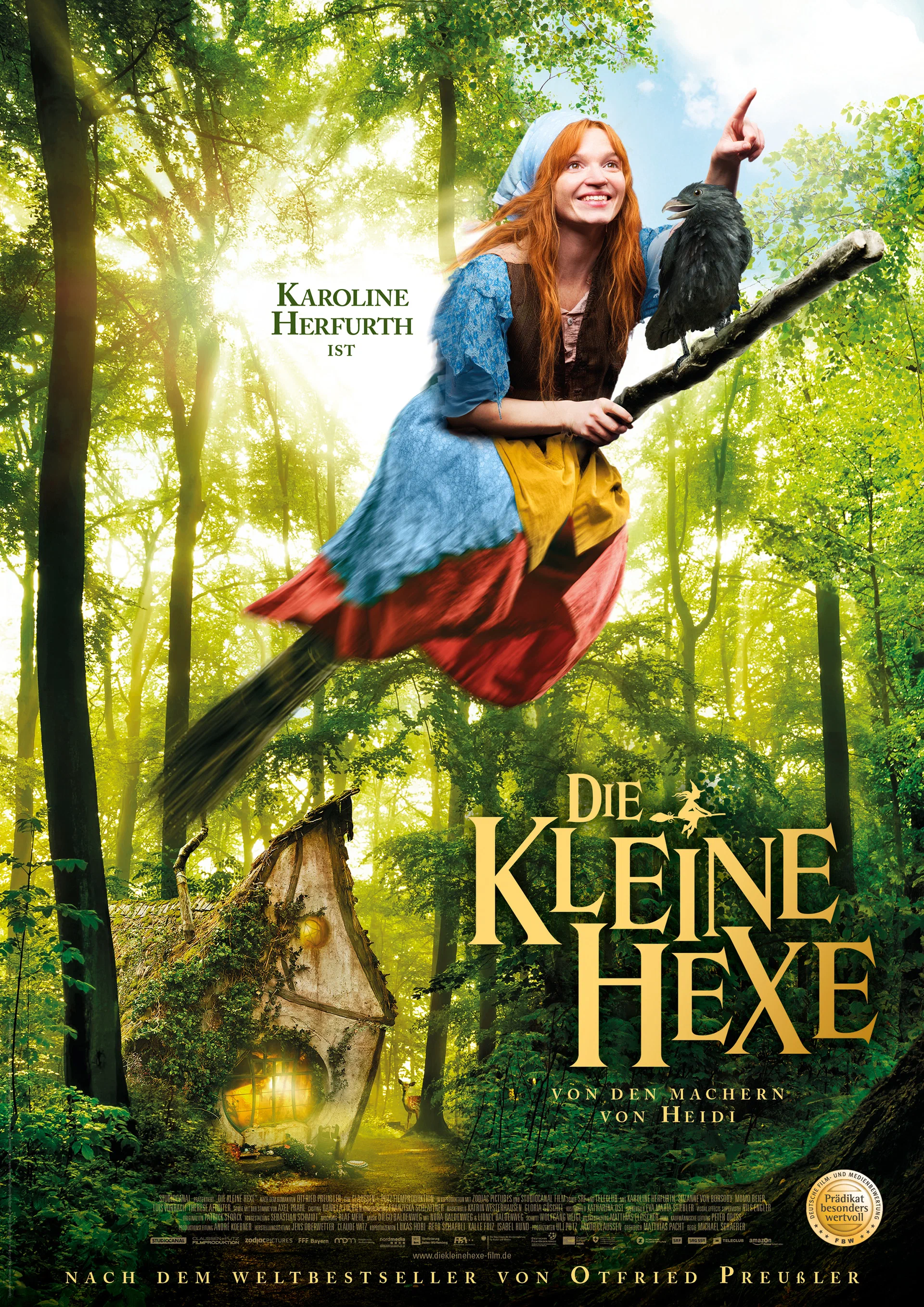 Смотреть Маленькая ведьма / Die kleine Hexe (2017) онлайн