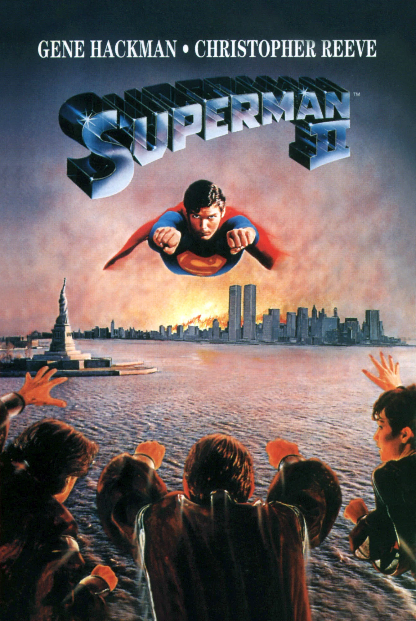 Смотреть Супермен 2 / Superman II (1980) онлайн