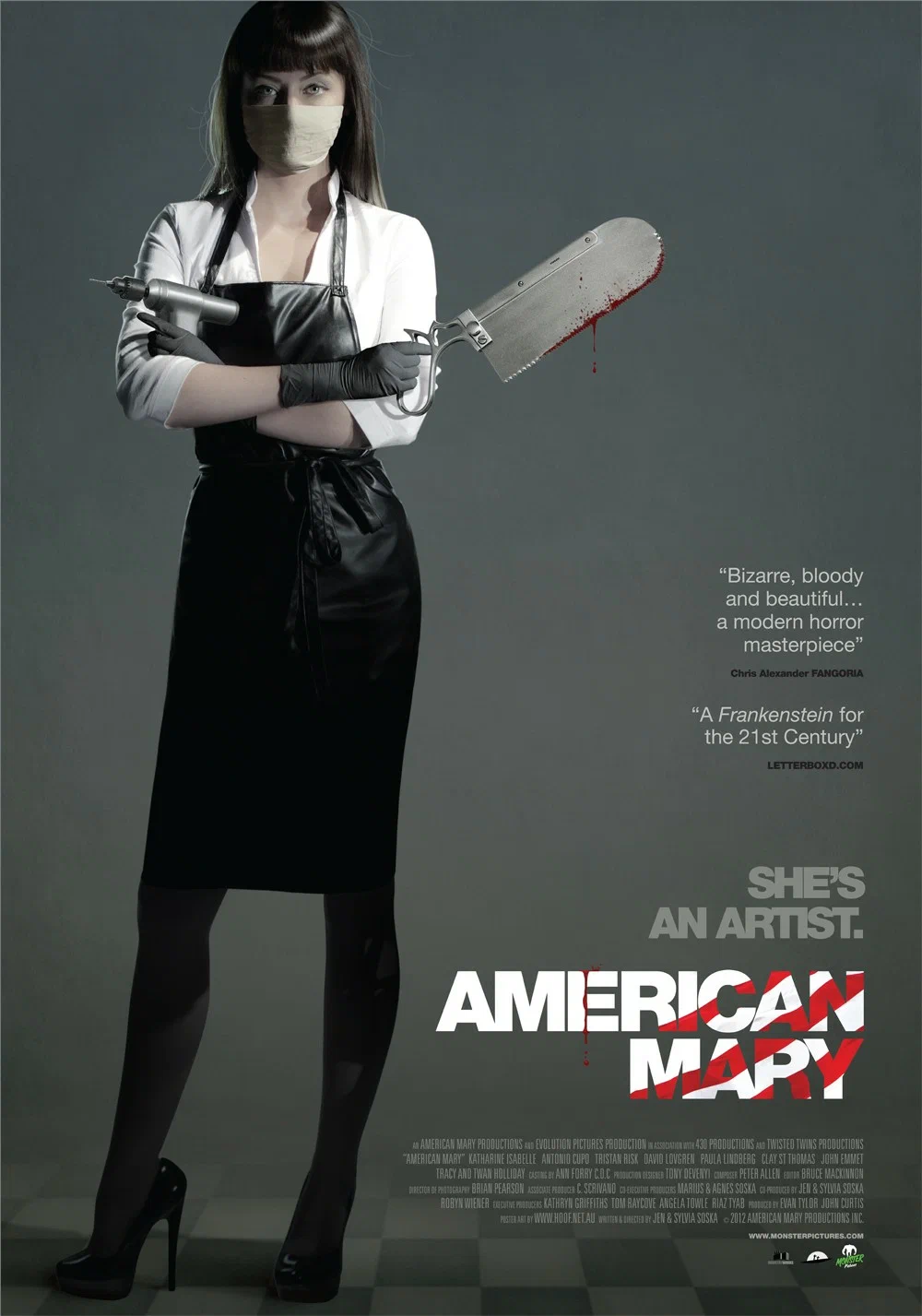 Смотреть Амeрикaнcкая Мэpи / American Mary (2012) онлайн