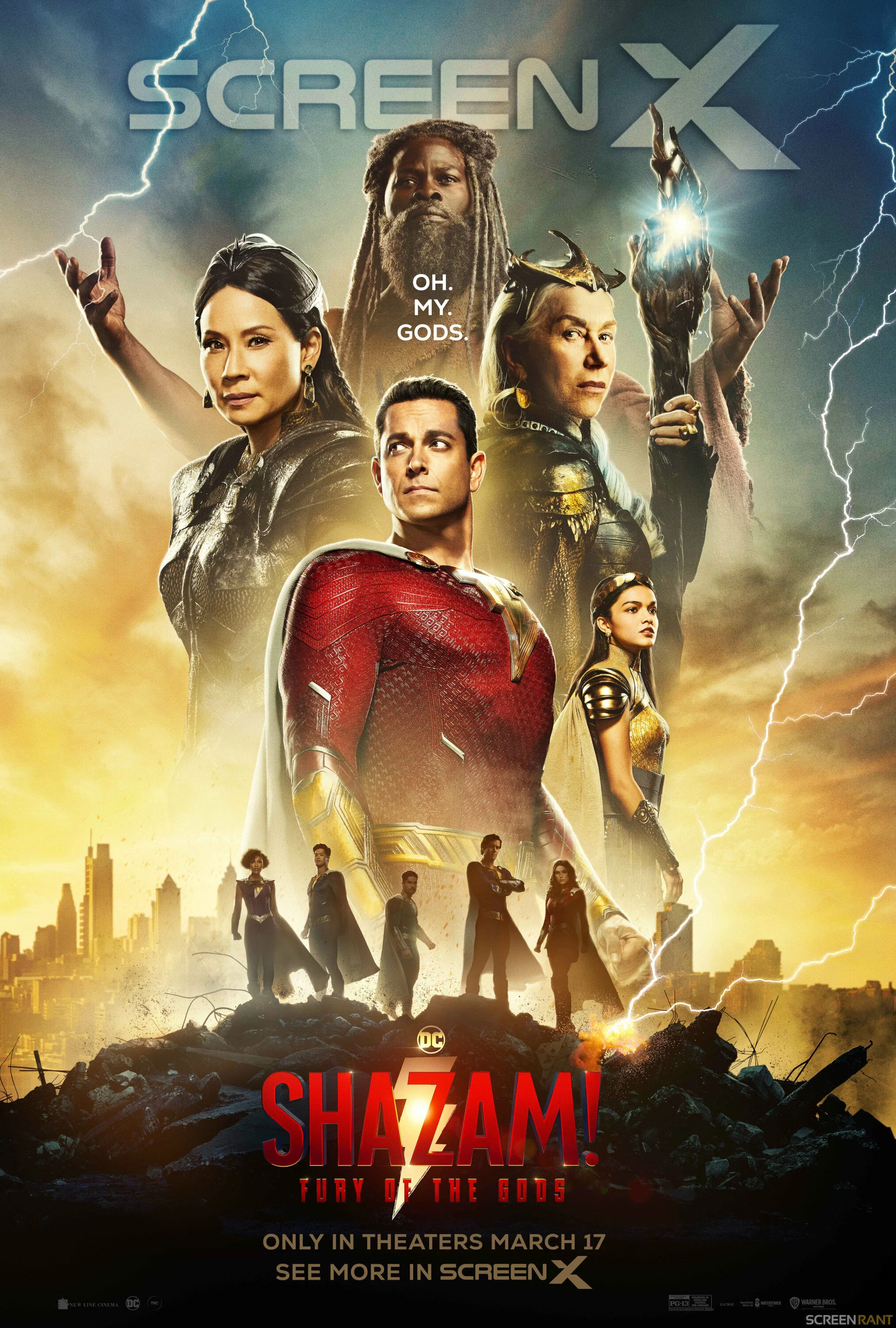 Смотреть Шазам 2: Ярость богов / Shazam! Fury of the Gods (2023) онлайн